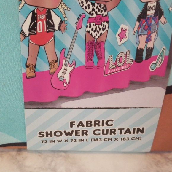 LOL Surprise Frabric Shower Curtain - Picture 4 of 4
